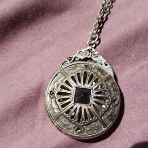 Earthbound Trading Black Gem necklace